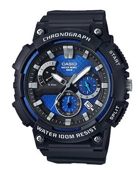 Casio Men's 'Retrograde' Quartz Resin Casual Watch G818-MCW200H-2AV