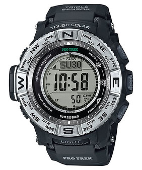 Casio Men's PRW-3500-1CR Atomic Resin Digital Watch G818-PRW3500-1CR