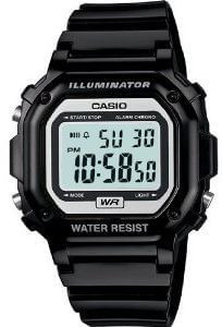 Casio Kids F-108WHC-1ACF Classic Digital Display Quartz Black Watch G818-F108WHC-1ACF