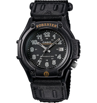 CASIO Men's FT500WVB-1BV Forester Sport Watch with Nylon Band G818-FT500WC-1BVCF