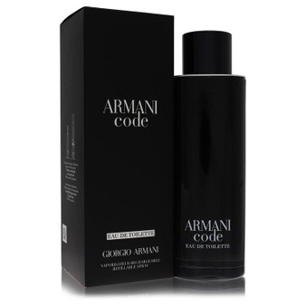 Armani Code by Giorgio Armani Eau De Toilette Spray Refillable 6.7 oz (Men) V728-566784
