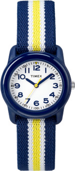 Timex Kids Analog Blue Yellow Elastic Watch G818-TW7C05800