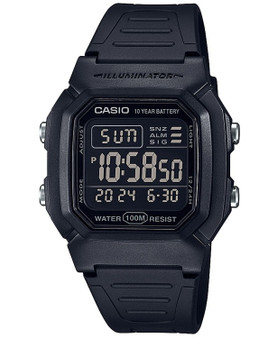 Casio Mens W800H-1BV Classic Digital Sport Watch G818-W800H-1BV