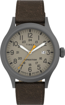 Timex Men's Expedition Quartz Sport Watch with Leather Strap G818-TW4B23100
