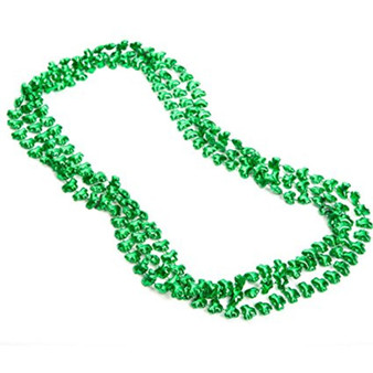 Shamrock Beaded Necklaces Pack of 12 A706-597310