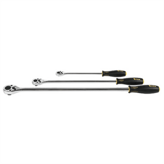 TITAN 3 Pc. Extra Long Slim Head Ratcheting Set T398-TIT11360