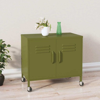  Storage Cabinet Olive Green Steel Medium Storage Cabinet A949-336261