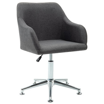 Office Chair Dark Gray Polyester fabric, plywood, steel Standard A949-278506
