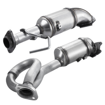 Catalytic Converter, 2 Pack, Compatible with 2012-2017 Jeep Wrangler 3.6L V6, Front, Replacement OE E415-ZYCHZHQFYTKLK2ES4001V0