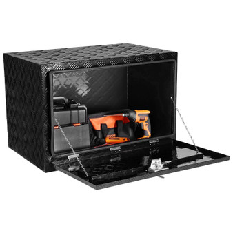 Underbody Truck Box, 48" x 17" x 18" Pickup Storage Box, Heavy Duty Aluminum Diamond Plate Tool Box E415-CDKCGJX24817J8QMNV0