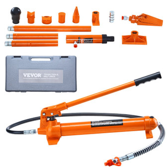 12 Ton Porta Power Kit, Portable Hydraulic Jack with 4.6 ft/1.4 m Oil Hose, Auto Body Frame Repair  E415-F12TPAPUNBR70Y6LPV0