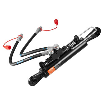 Hydraulic Top Link Cat.1-1 (8-1/4 in, 18-1/8~26-3/8 in ), Hydraulic Cylinder with 2 Hoses & G3/8" C E415-DLGYYGL814IN62VMZV0