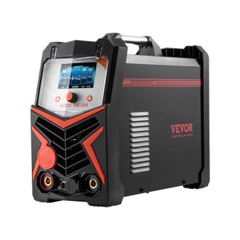 TIG Welder, 225A 6-In-1 Aluminum Welding Machine (Large LED Display)- AC TIG/DC TIG/AC Pulse TIG/DC E415-TIGHJ225AWHY3YV00V5