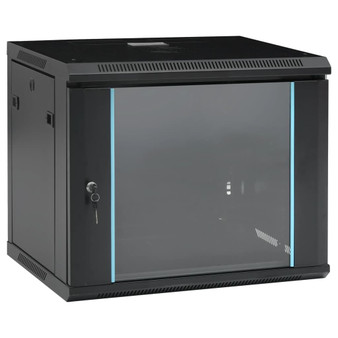 9U Wall Mounted Network Cabinet 19" IP20 23.6"x17.7"x20.1" A949-30166