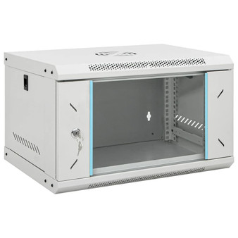 6U Wall Mounted Network Cabinet 19" IP20 20.9x15.7x11.8" A949-30259