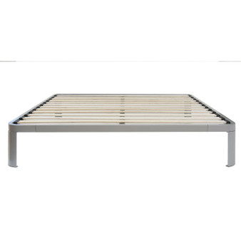 Queen size Luna Metal Platform Bed Frame with Wood Slats Q280-QLPB64864