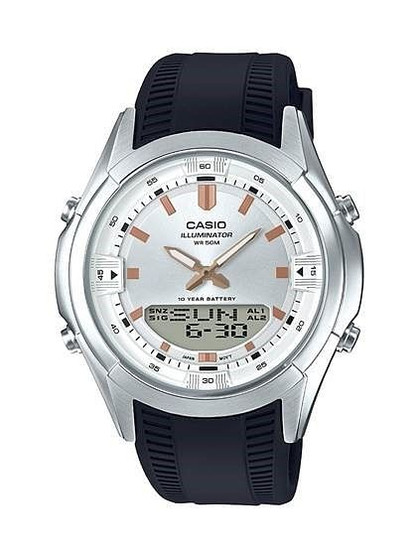 Casio Mens Analog Digitall Black Resin Watch G818-AMW-840-7ACVCF