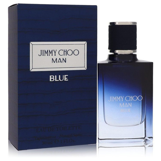 Jimmy Choo Man Blue by Jimmy Choo Eau De Toilette Spray 1 oz (Men) V728-543390