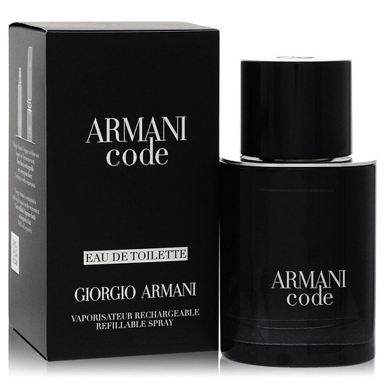 Armani Code by Giorgio Armani Eau De Toilette Spray Refillable 1.7 oz (Men) V728-564784