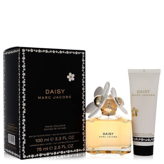 Daisy by Marc Jacobs Gift Set -- 3.4 oz Eau De Toilette Spray + 2.5 oz Body Lotion (Women) V728-538490