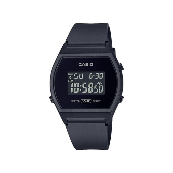 Casio Women's Quartz Sport Watch with Resin Strap, Black, 21 (Model: LW-204-1BCF) G818-LW204-1B