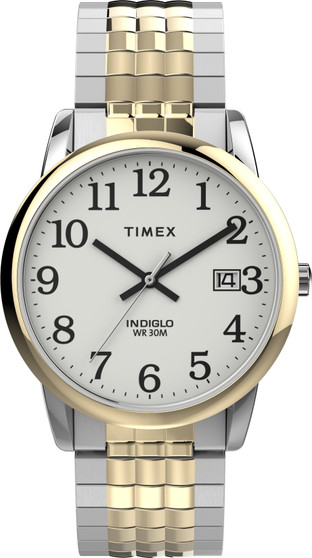 Timex Men's Easy Reader Quartz Stainless Steel Strap G818-TW2V05600