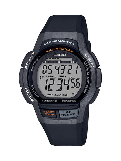 New Casio Men's Step Tracker Series and 60 Lap Memory G818-WS1000H-1AV