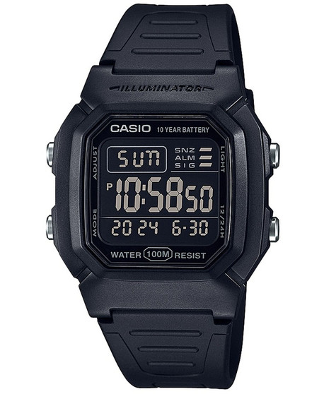 Casio Mens W800H-1BV Classic Digital Sport Watch G818-W800H-1BV