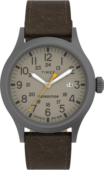 Timex Men's Expedition Quartz Sport Watch with Leather Strap G818-TW4B23100