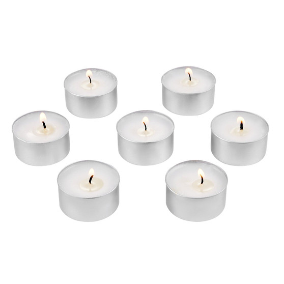 200 Pack Unscented Tea Lights Candles 6.5 Hours Long Burning Smokeless Tealight Candles, Dripless w E415-CLZ200GBS15IE36QIV0