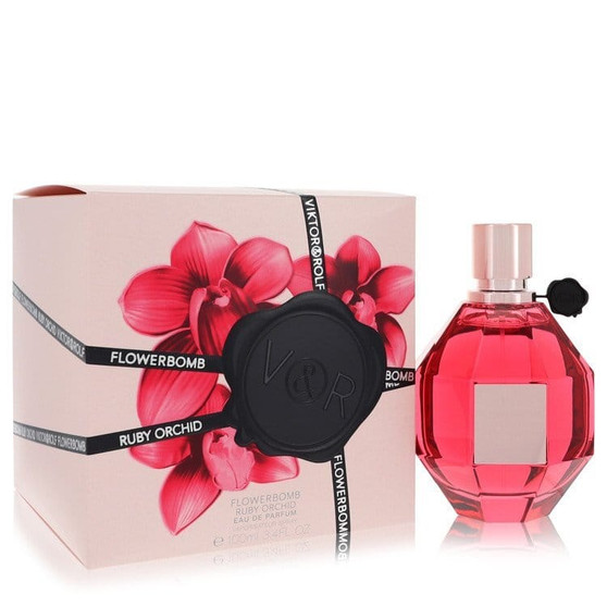 Flowerbomb Ruby Orchid by Viktor & Rolf Eau De Parfum Spray 3.4 oz (Women) V728-562373