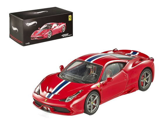 Ferrari 458 Italia Speciale Elite Edition 1/43 Diecast Car Model by Hot Wheels F977-BLY45