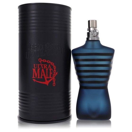 Jean Paul Gaultier Ultra Male by Jean Paul Gaultier Eau De Toilette Intense Spray 4.2 oz (Men) V728-543436