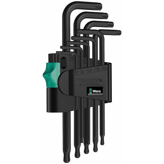 Wera Long Arm Torx L-Key Set (9 Piece) M119-05024242001