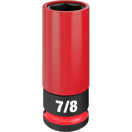 Milwaukee Tool SHOCKWAVE Impact Duty 1/2 Drive 7/8" SAE Lug Nut Wheel Socket T398-MLW49-66-7812