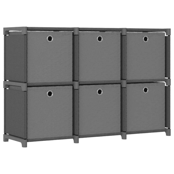  Display Shelf Grey Fabric (100% polyester), steel Medium A949-322609