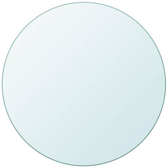  Replacement Table Top Clear Tempered Glass 11.8 in Diameter A949-243624