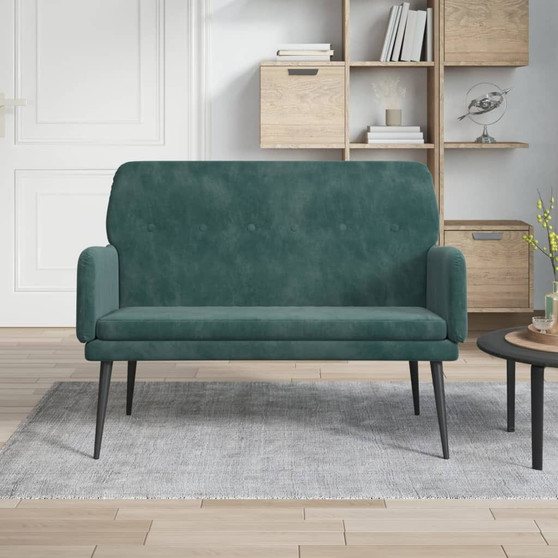  Bench Dark Green Velvet (100% polyester), metal, plywood Medium A949-351416