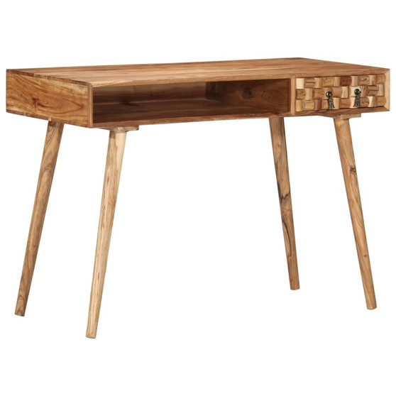  Writing Desk Natural Wood Solid Acacia wood Medium Writing Desk A949-338434