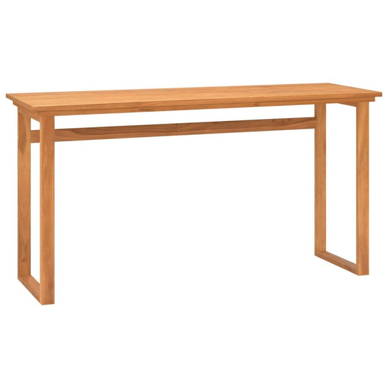 Desk Natural Teak Solid teak wood Medium Desk Rectangular A949-337925