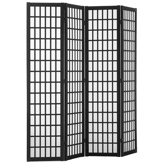 Room Divider, 4 Panel Japanese Room Divider, Wood Folding Privacy Screen Indoor, Japanese Partition E415-RSPF4MBCSPM0MX1YEV0