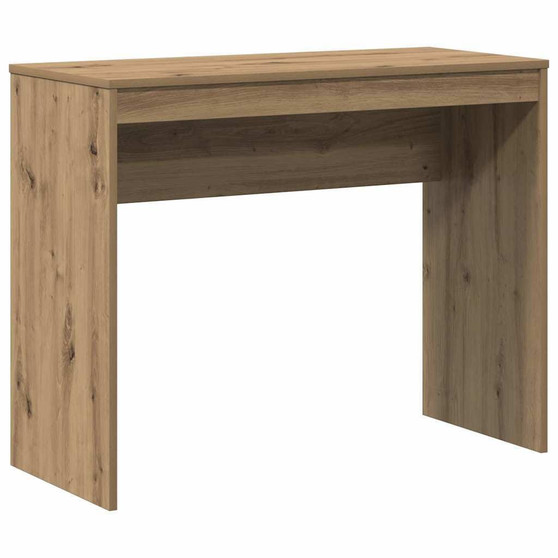 Desk Artisan Oak Engineered Wood Small Durable Desk A949-855833