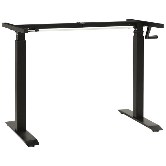 Stand Up Desk Frame Black Powder-coated carbon steel A949-321719