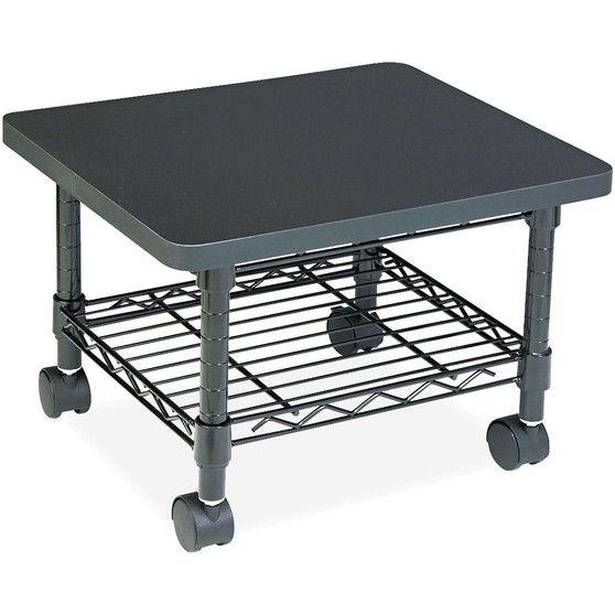 Mobile Under Desk Home Office Fax / Printer Stand Cart with Shelf Q280-SUDPS5428