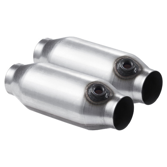 Universal Catalytic Converter, 2.5 Inch Inlet/Outlet, 2 Pack High Flow Car Catalytic Converter with E415-TYCHZHQ2GBJ2NFBQC001V0