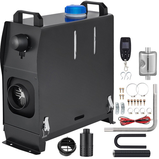 Diesel Air Heater, 12V 8KW All-in-One Diesel Heater, Diesel Parking Heater with Remote Control and  E415-ZCJRQ8KWDFKHSDMN1V0