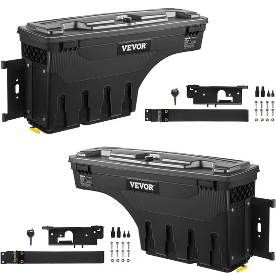 Truck Bed Storage Tool Box 2019-20 Chevrolet Silverado 1500 Left+Right E415-ZHSKU00000000000002