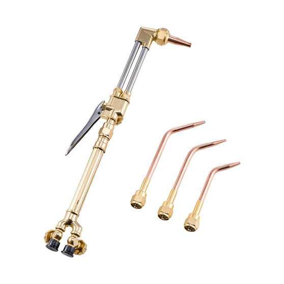 Oxygen Acetylene Torch Kit, Gas Welding Cutting Torch Kit, 14PCS Portable Oxy Acetylene Brazing Set E415-HJGJTJKQYGSTWCVKHV0