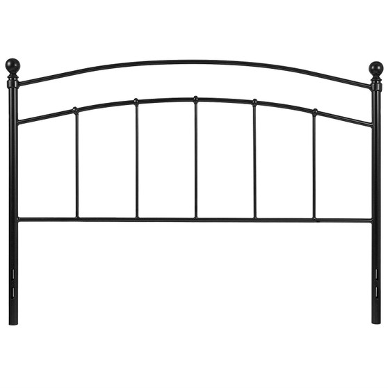 Twin size Contemporary Classic Black Metal Headboard Q280-TFWDMBH139857861