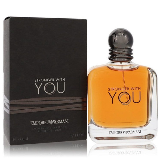 Stronger With You by Giorgio Armani Eau De Toilette Spray 3.4 oz (Men) V728-538576